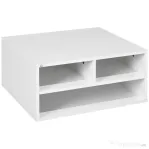 HOMCOM Suport pentru Imprimantă cu 2 Niveluri, 47x40x27.5 cm, Alb | Aosom Romania
