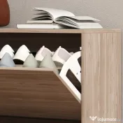 HOMCOM Set Mobilier Hol cu Bancă Pantofar, Cuier și Oglindă din Lemn | Aosom Romania 