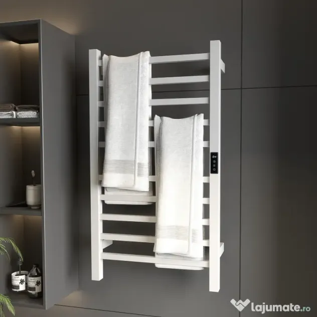Homcom Uscator Prosoape Electric – Cu 10 Bare, Timer & Afisaj LCD