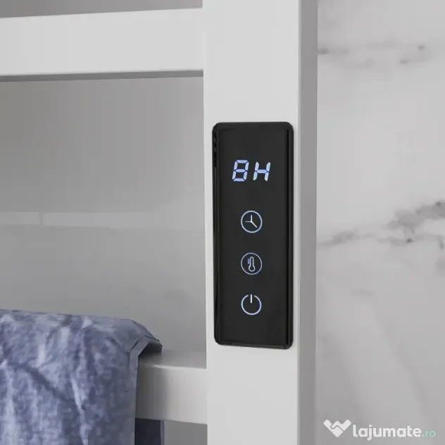 Homcom Uscator Prosoape Electric – Cu 10 Bare, Timer & Afisaj LCD