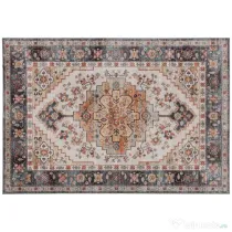 HOMCOM Covor cu Fir Scurt Boem Antiderapant și Lavabil 230x160 cm Maro | Aosom Romania