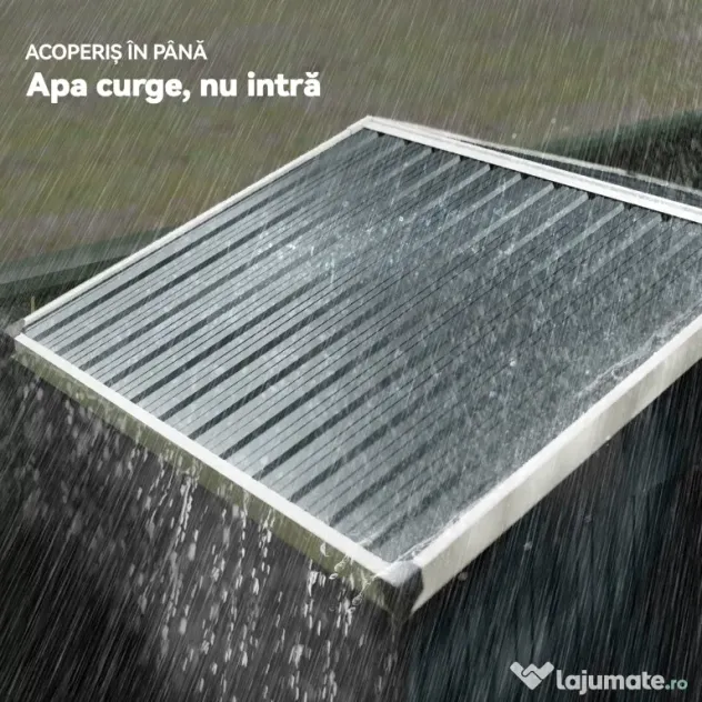 Outsunny Magazie de Grădină 1,1m² din Oțel Galvanizat, Magazie de Grădină cu Ușă Glisantă Blocabilă, Acoperiș Înclinat, Mănuși, Magazie pentru Unelte, 136x87x179 cm, Gri Închis | Aosom Romania