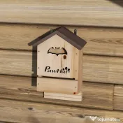 PawHut Set de 3 Căsuțe pentru Lilieci din Lemn de Brad, Adăpost pentru Lilieci pentru Grădină și Exterior, Ușor de Montat, 21.5x11.5x34 cm | Aosom Romania