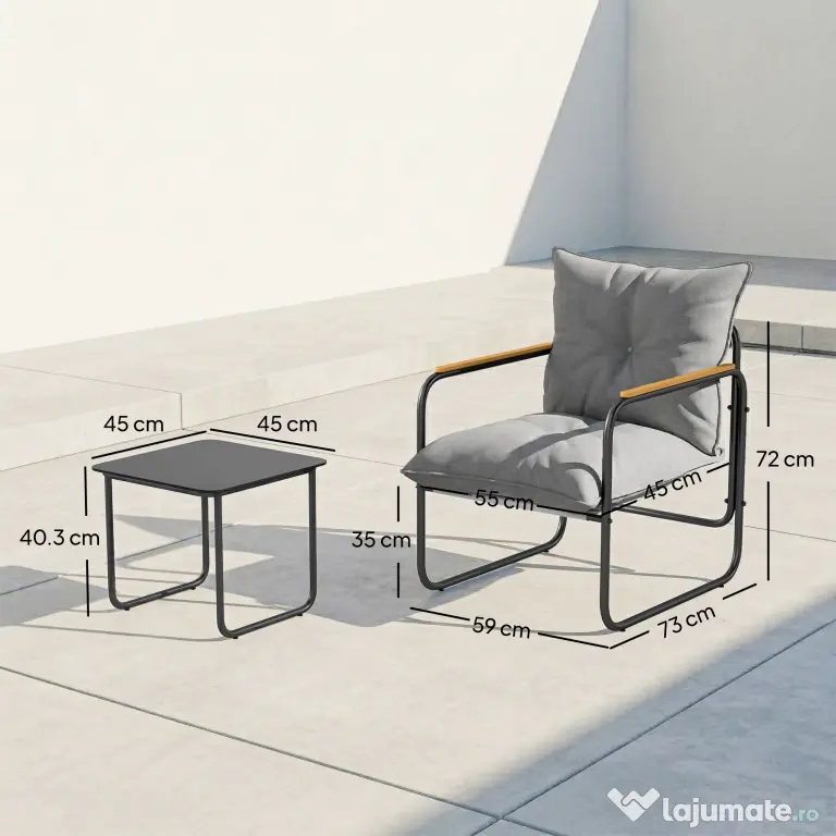 Outsunny mobilier terasă | Aosom Romania