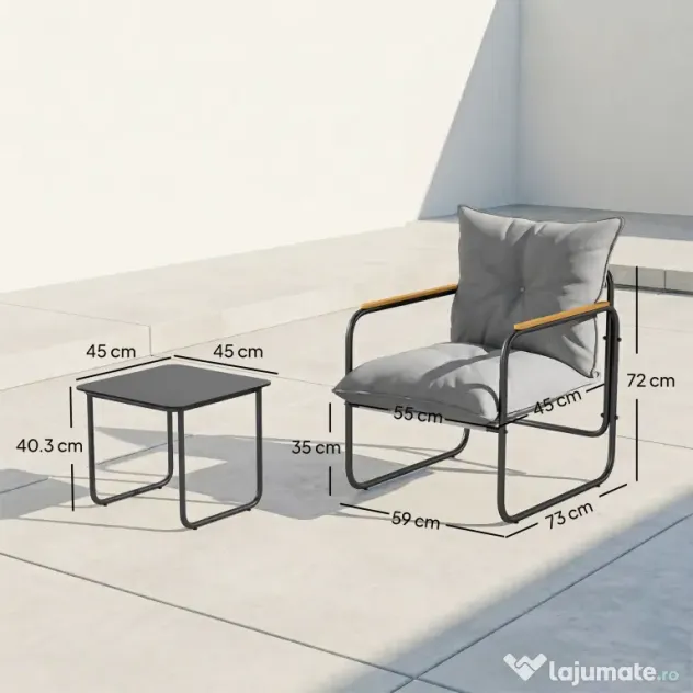 Outsunny mobilier terasă | Aosom Romania