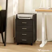Vinsetto comodă birou,comodă birou cu roți, comodă documente, comodă pe roți, comodă cu sertare, mobilier birou | Aosom Romania 