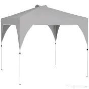 Outsunny Pavilion 3x3m Pliabil, Montaj Ușor cu Buton, UPF 50+ Protecție | Aosom Romania 