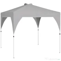 Outsunny Pavilion 3x3m Pliabil, Montaj Ușor cu Buton, UPF 50+ Protecție | Aosom Romania