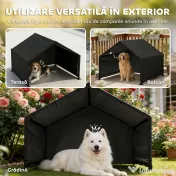 PawHut cușcă căsuță țarc | Aosom Romania 