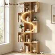 HOMCOM Divizor elegant cu design zigzag | Aosom Romania 