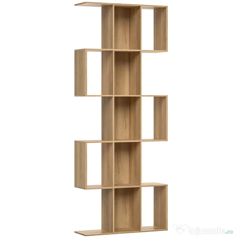 HOMCOM Divizor elegant cu design zigzag
