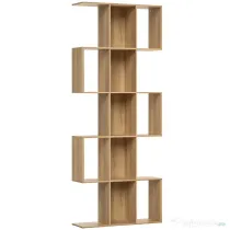 HOMCOM Divizor elegant cu design zigzag
