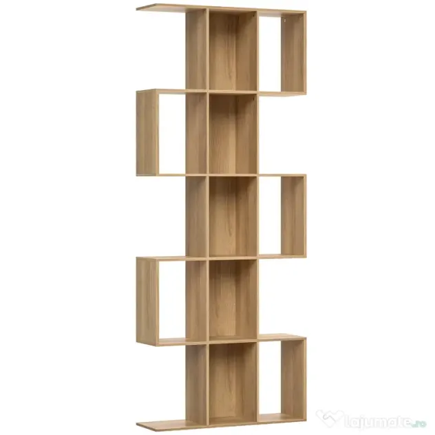 HOMCOM Divizor elegant cu design zigzag
