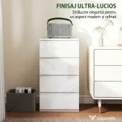 HOMCOM Comodă îngustă | Aosom Romania 