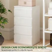 HOMCOM Comodă îngustă | Aosom Romania 