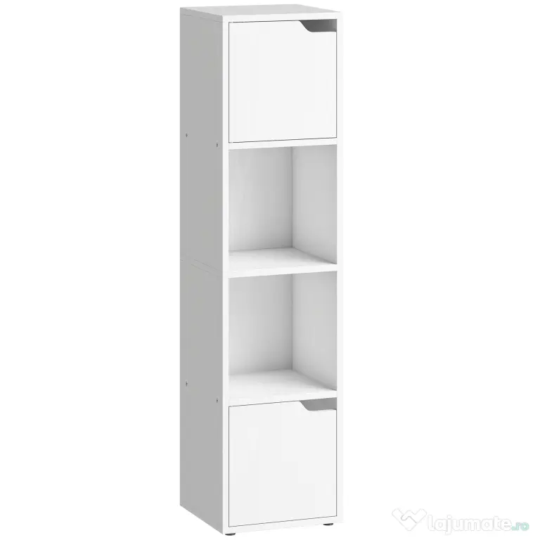 HOMCOM coloană raft îngustă economisire spațiu