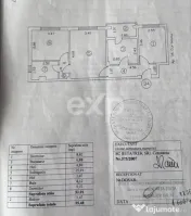 Apartament 3 camere , 55 m², et.3. Inel 1 - Eden, Constanta 