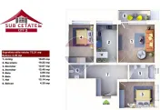 Apartament 3 camere - Subcetate City 2 