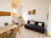 Garsoniera in vila, baie si bucatarie proprie, acces aproape 