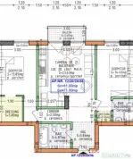 Apartament 3 camere, 71 mp, zona Calea Moldovei