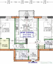 Apartament 3 camere, 71 mp, zona Calea Moldovei