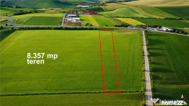 Teren logistic 8.397 mp, Ludus: Vizibilitate si acces direct