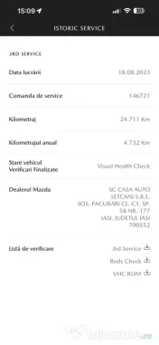 Vand Mazda 3 Hatchback, Primul proprietar,motorizare 2.0 benzina Skyactiv-G 