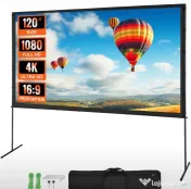 Ecran proiectie videoproiector 120 inci diagonala 3m