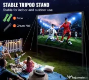 Ecran proiectie videoproiector 120 inci diagonala 3m