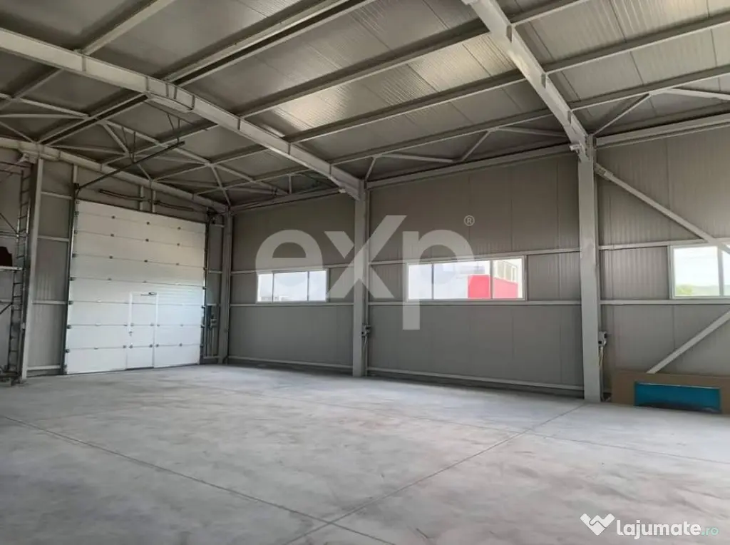 HALA MODERNA 400 MP + SHOWROOM/BIROURI | TEREN 2.500 MP | AC