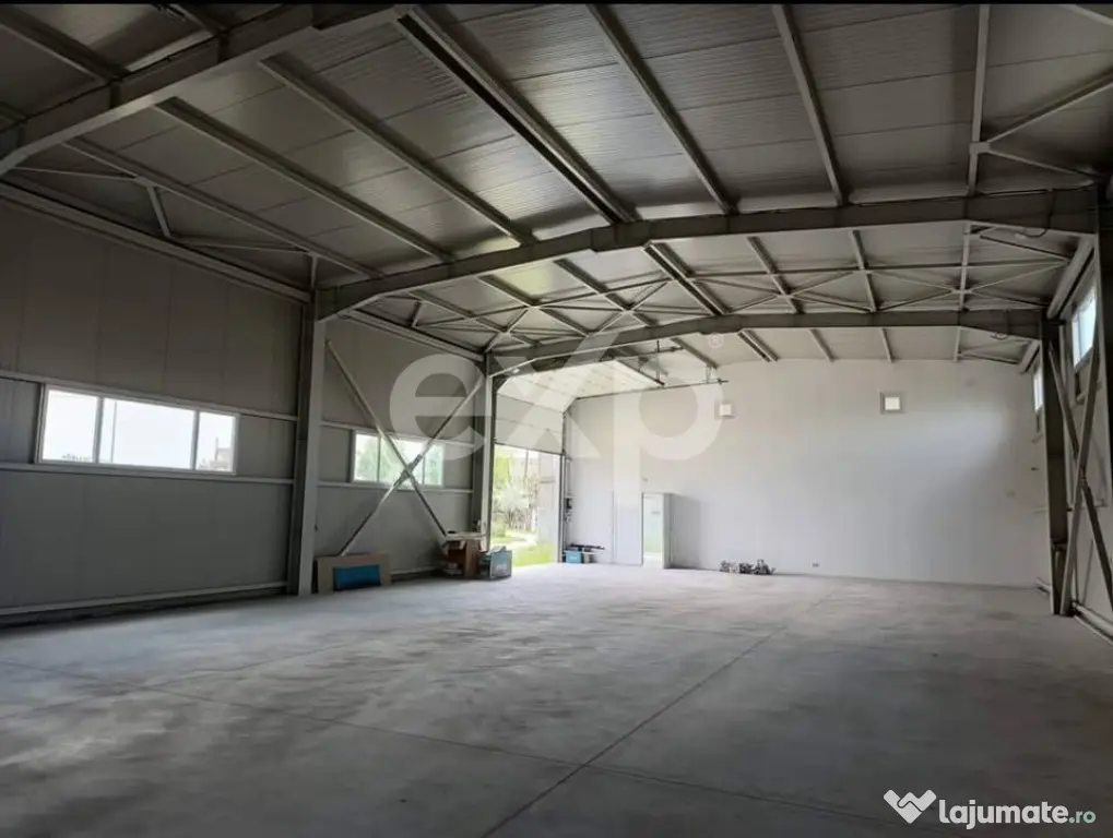 HALA MODERNA 400 MP + SHOWROOM/BIROURI | TEREN 2.500 MP | AC