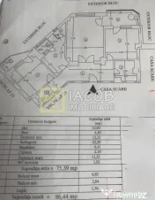 Apartament 3 camere decomandate, Stefan cel Mare, Bacau 
