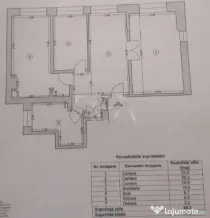 3 camere, et 4/10, anvelopat, 84 mp-Gorjului