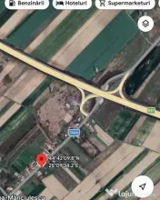 Teren 5216 mp la 2 pasi de autostrada A1 