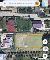 Teren 648 m2 intravilan Stefanesti Strada Armoniei