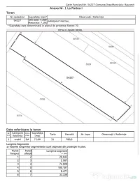 Teren intravilan 7100 mp, acces asfaltat, cu utilități 
