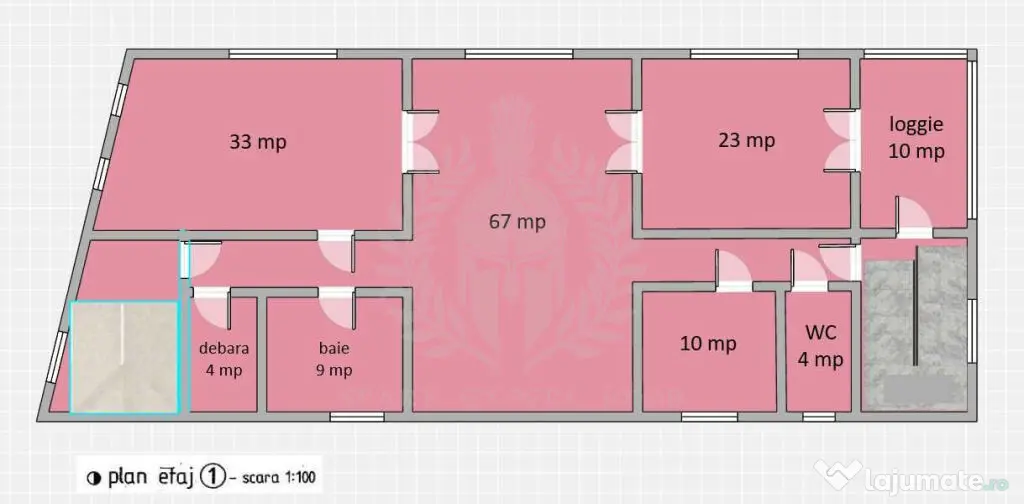 SPATIU COMERCIAL 160 MP // ZONA CENTRALA//CABINETE MEDICALE - Ploiesti (Prahova)