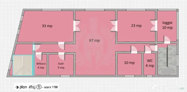 SPATIU COMERCIAL 160 MP // ZONA CENTRALA//CABINETE MEDICALE - Ploiesti (Prahova)