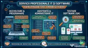 Servicii IT, Dezvoltare Web & Software, Testare QA & Consultanță Tehnică 