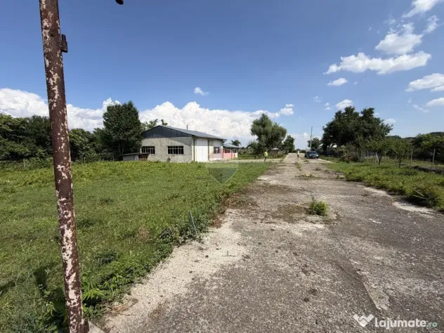Spațiu industrial la iesirea din Odobesti , intrare Bros...