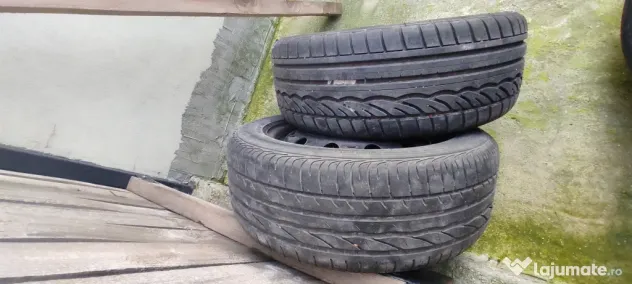 Jante vw, seat, audi , golf, skoda 5x100 aliaj si anvelope uniroyal 195 55 15