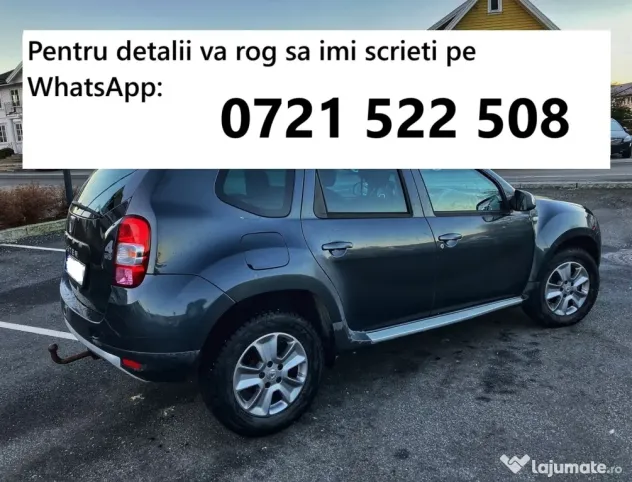 dacia DUSTER an 2014 - ACCEPT UNELE VARIANTE - este pe motorina