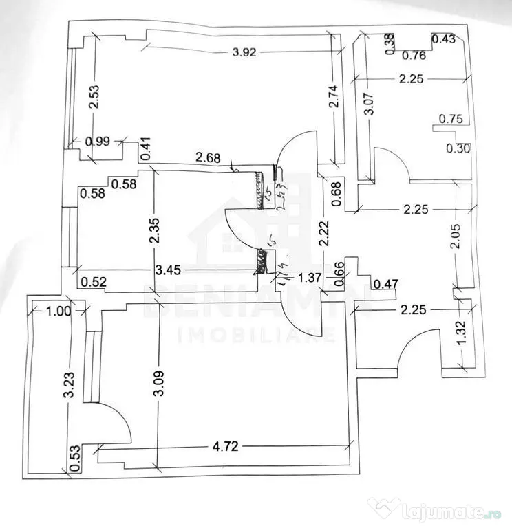 Apartament 2 camere decomandat 1 Mai Parcul Romanescu eta...
