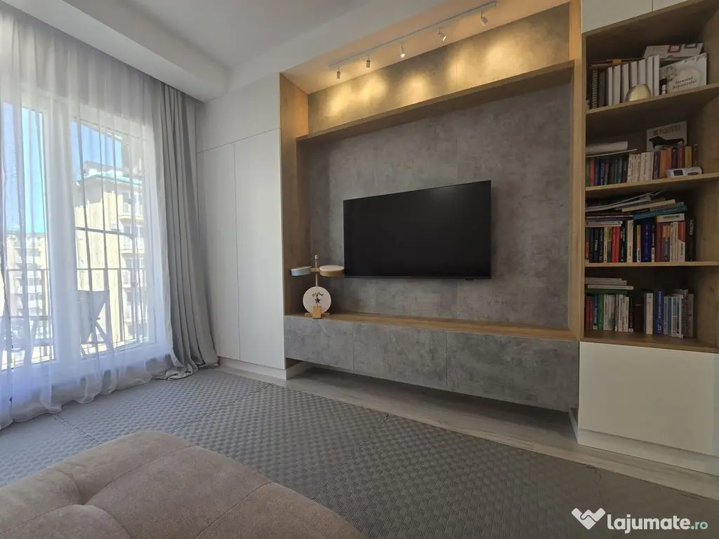 COSMOPOLIS - Apartament cu 2 camere, mobilat si utilat.