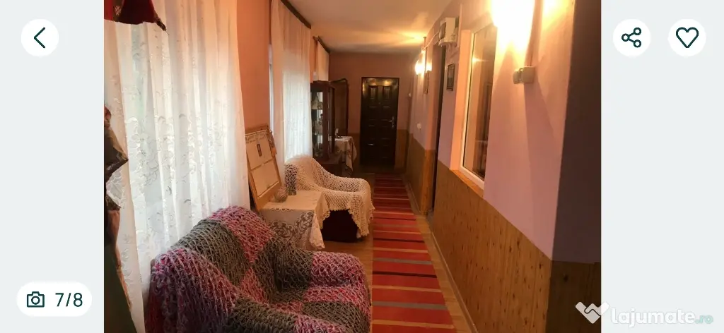 Vând casa situată în zona pitoreasca de munte