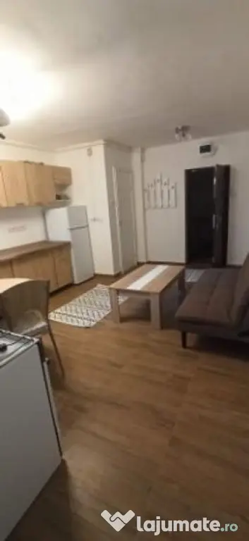 Apartament o camera cu bucatarie open space