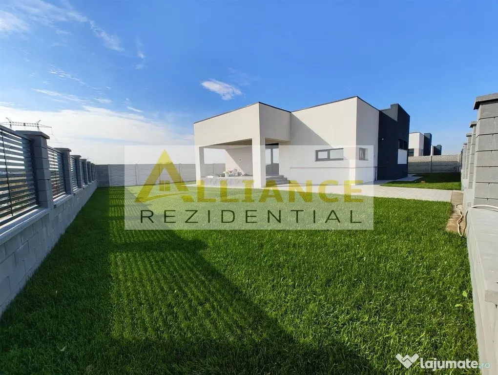 Casa individuala - 3 dormitoare 550 mp teren - 120mp utili