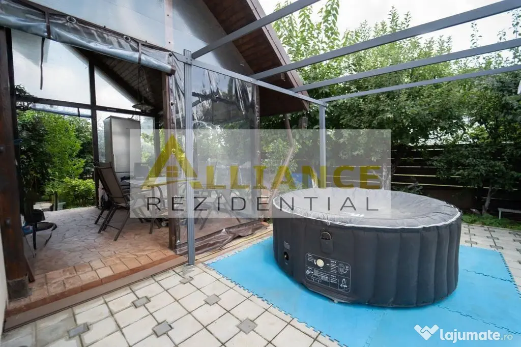 CASA INDIVIDUALA CU PISCINA - COMUNA BERCENI