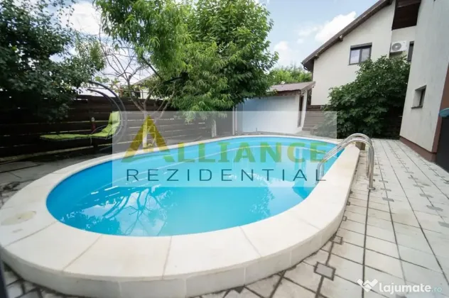CASA INDIVIDUALA CU PISCINA - COMUNA BERCENI