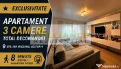 EXCLUSIVITATE | 3 Camere Decomandat | 8 Min. Metrou Apara... 